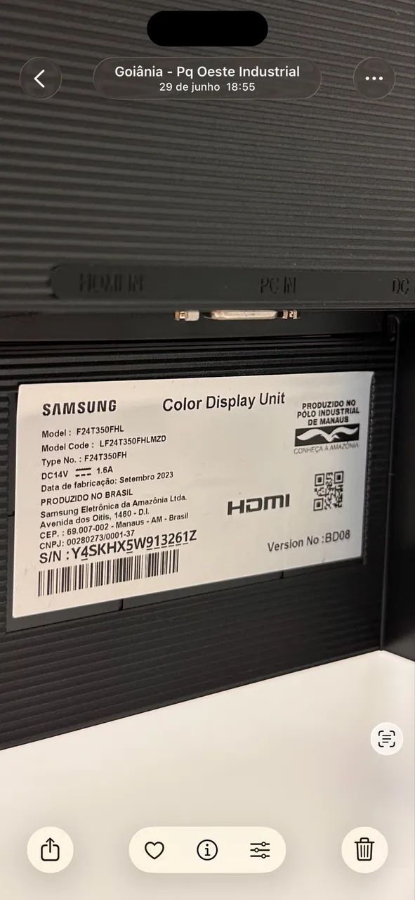 Monitor Samsung T350 24? Full HD IPS 75Hz FreeSync - Foto 3