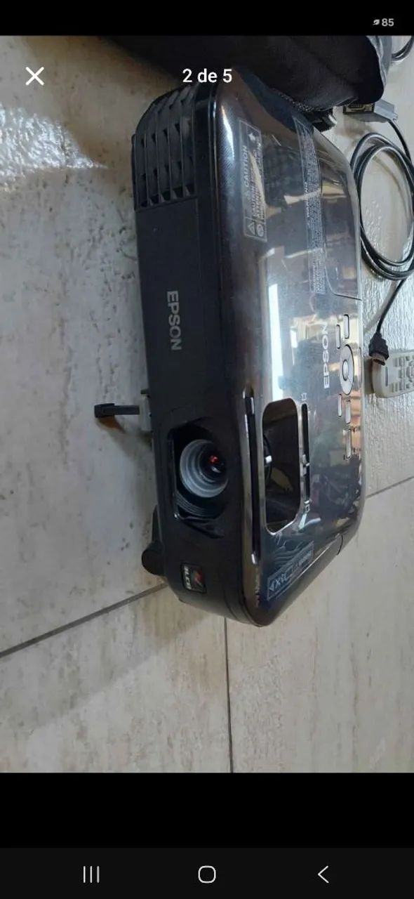 Projetor epson powerlite s12+ - Foto 2