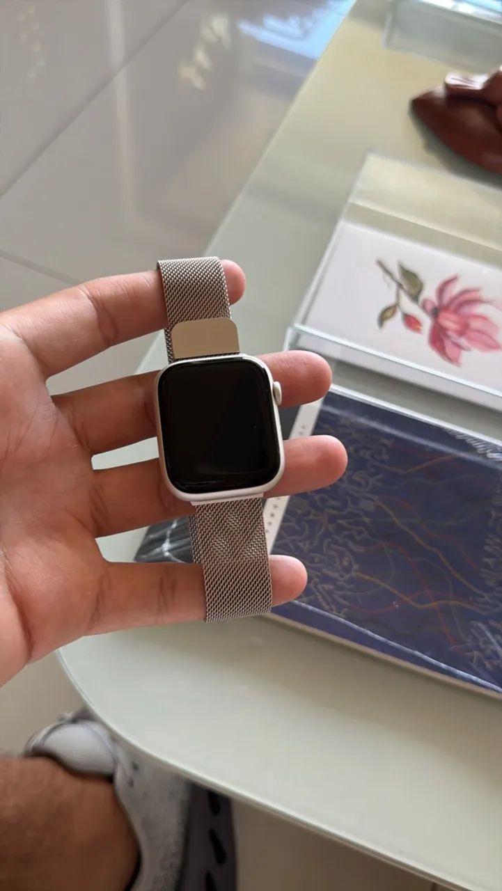Apple Watch séries 9 45 mm silver  - Foto 5