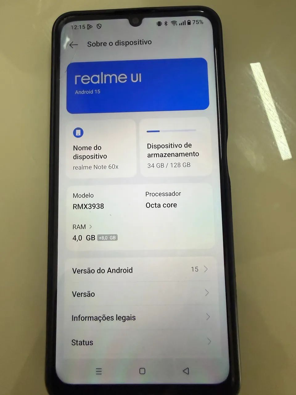 Celular REALME Note 60 X  - Foto 3