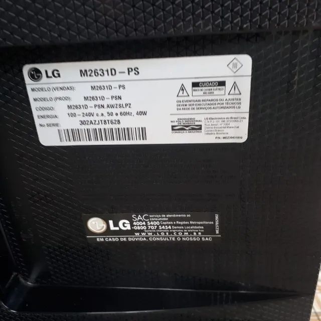 Monitor/TV LG 26 polegadas M2631D - Foto 4
