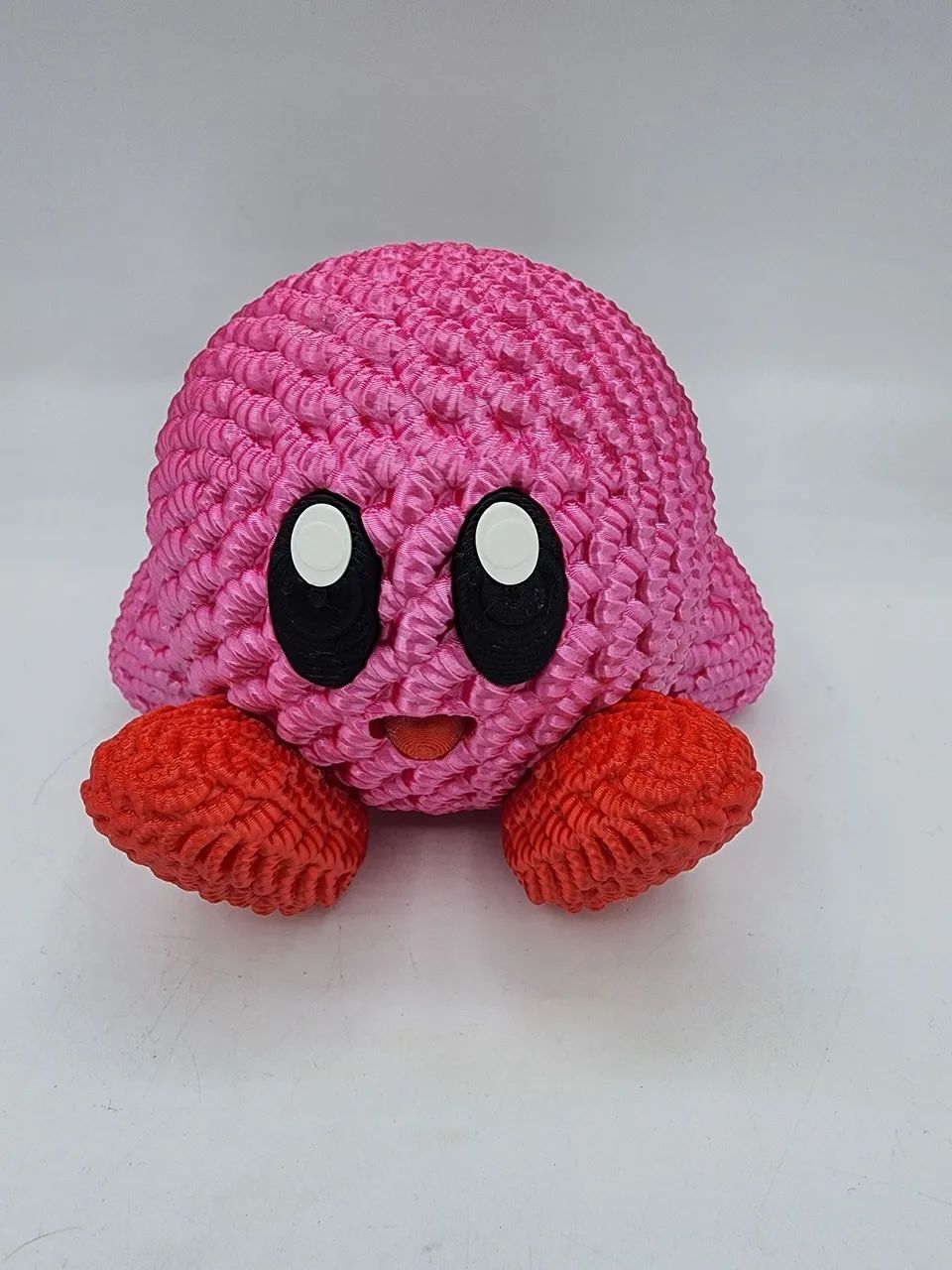 Boneco kirby estilo crochê 