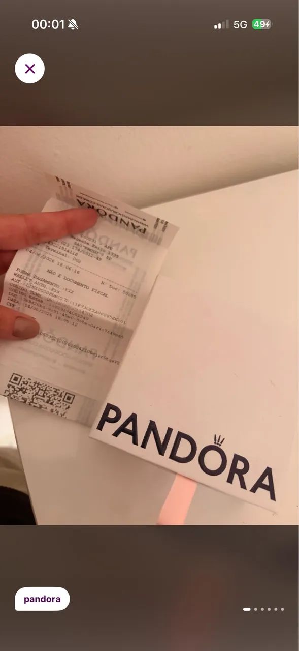 PULSEIRA PANDORA COM BERLOQUE