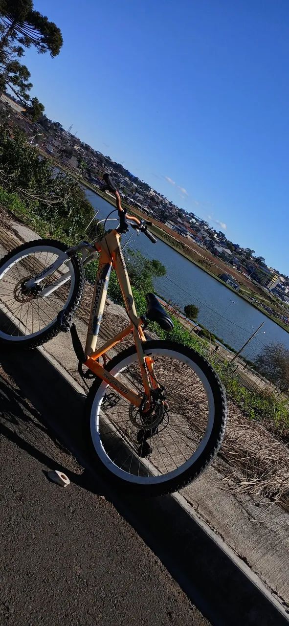 Bicicleta Gios laranja - Foto 2