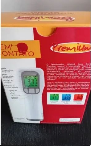 Termômetro digital infravermelho sem contato - marca Premium - Foto 2