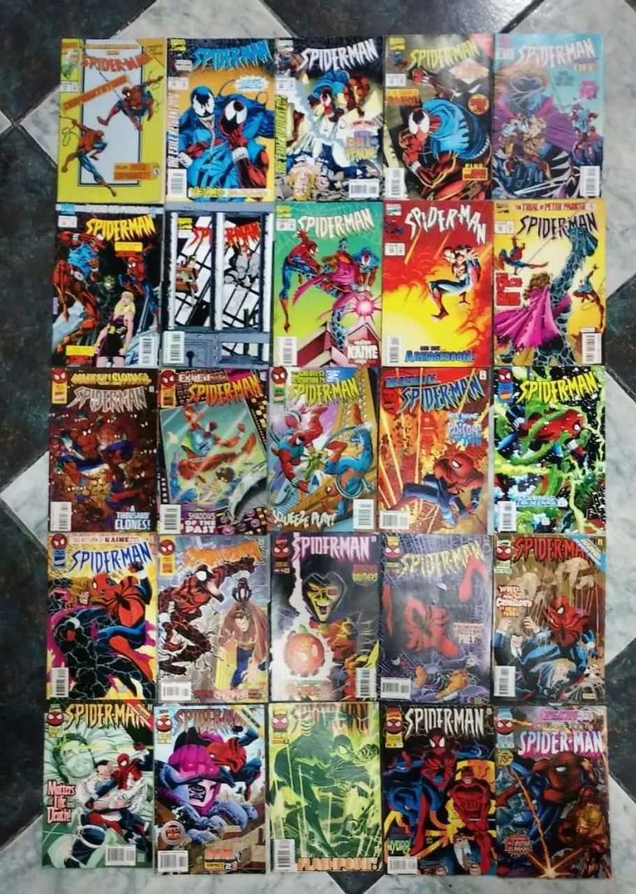 SPIDER-MAN CLONE SAGA (1994) COLEÇÃO IMPORTADA COM AS COMICS ORIGINAIS EM SINGLE ISSUES - Foto 5