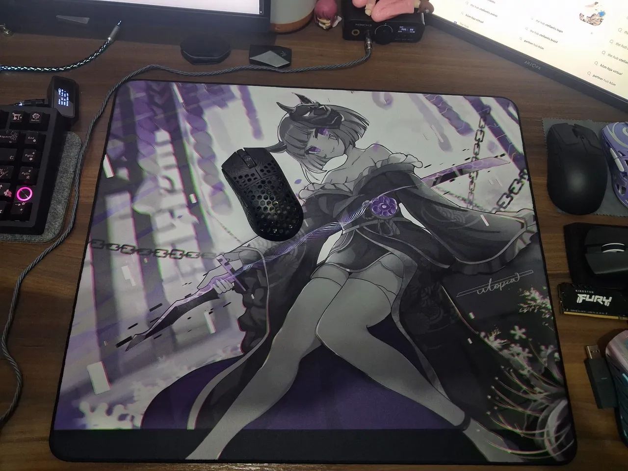 Mousepad UtopiaGaming BlackBlade V4