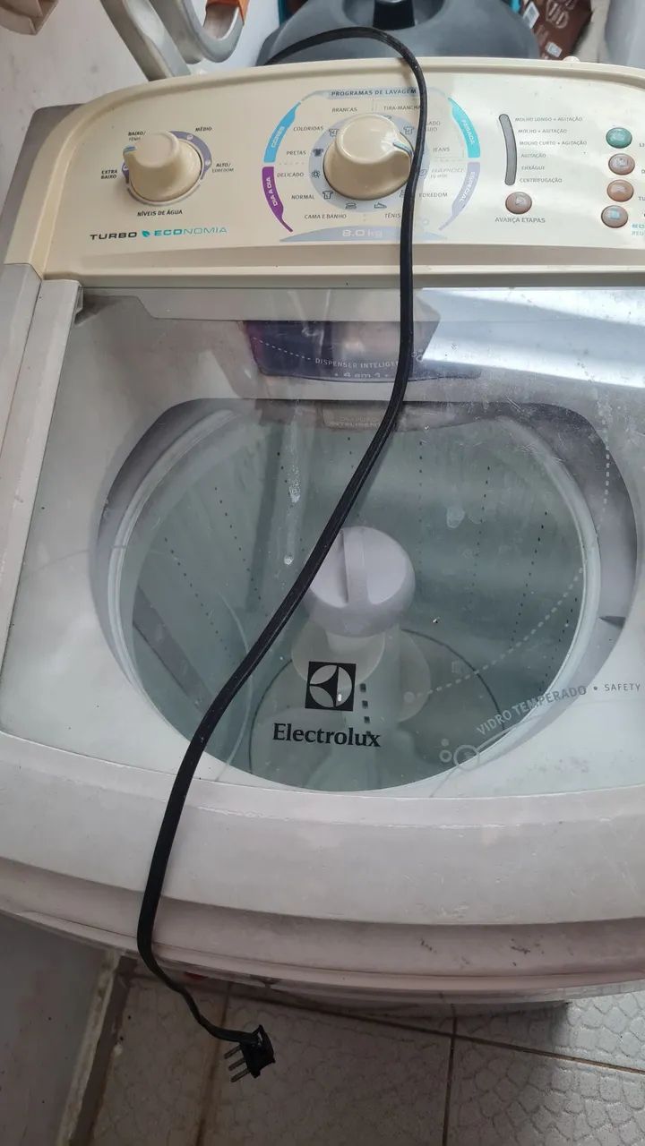 Máquina de lavar Electrolux LTD09 (usada com defeito) - Foto 4