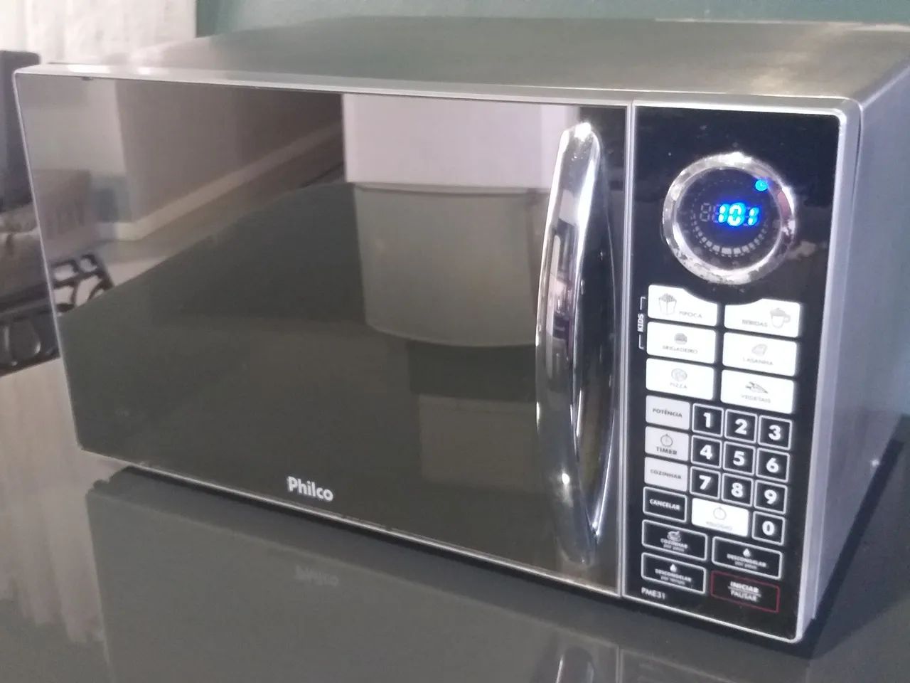 Microondas Philco 32 litros inox - Foto 2