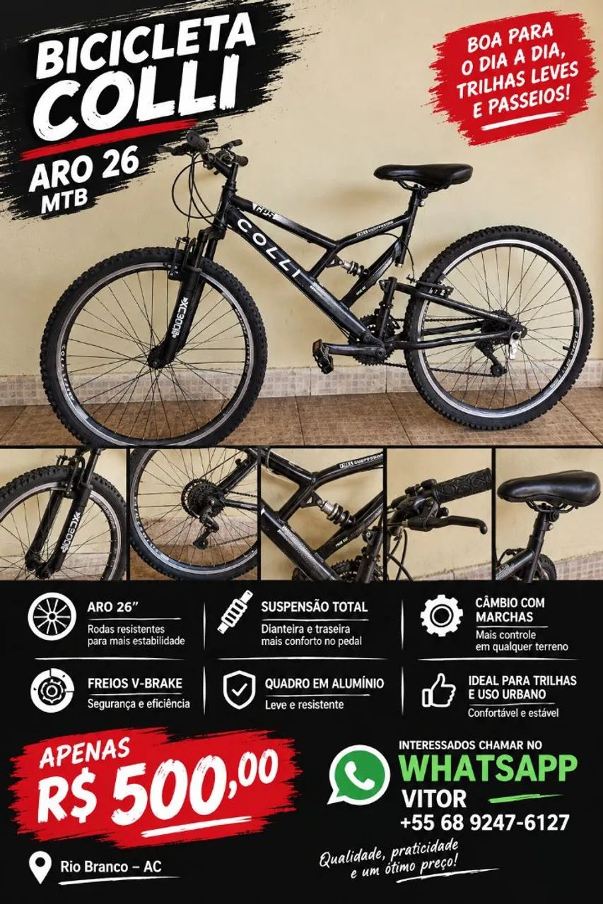 BICICLETA COLLI