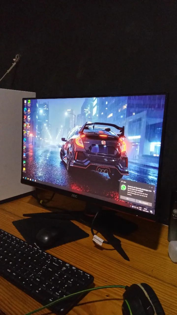 MONITOR AOC COM BASE ERGONÔMICA 27 POLEGADAS  - Foto 2