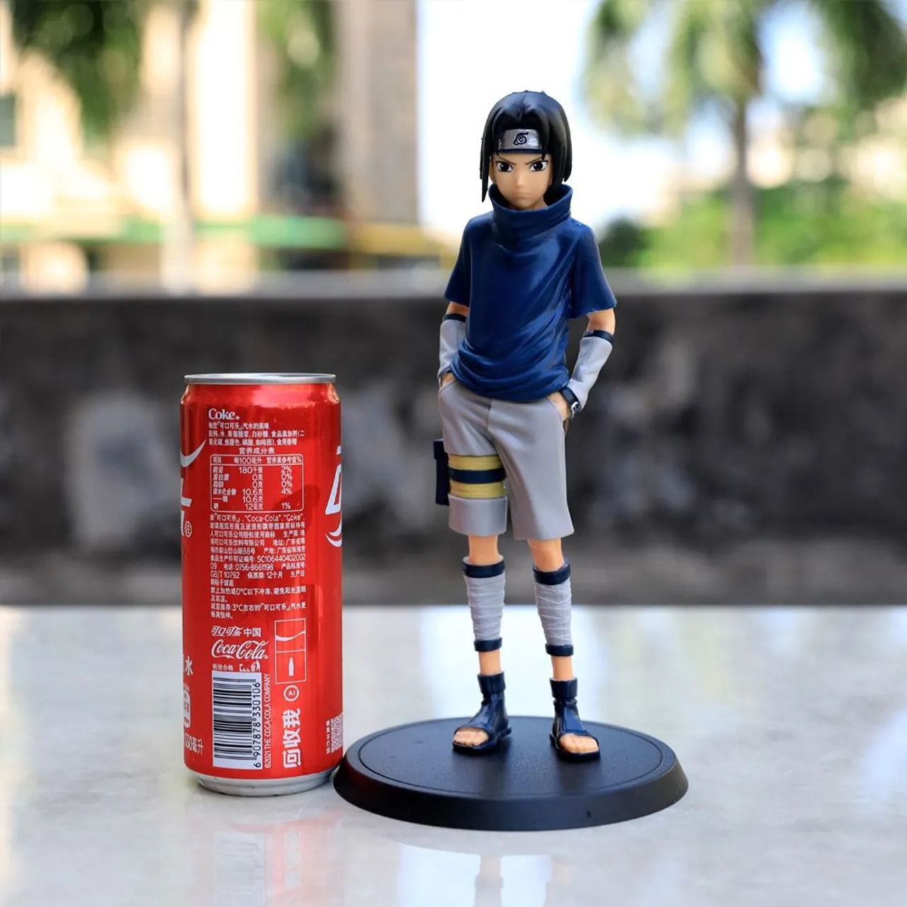 Sasuke Uchiha Shippuden Action Figure 26cm Lacrado - Foto 5