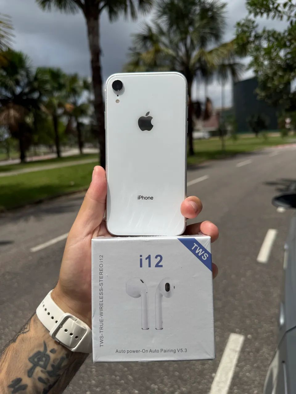 COMBO IMPERDÍVEL! iPhone XR + SmartWatch + Fone Bluetooth  - Foto 2