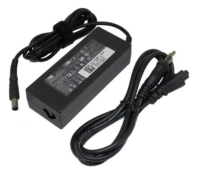 Fonte para Notebook compatível com Dell 19.5V 90W Loja Coimbra Computadores Entregamos - Foto 2