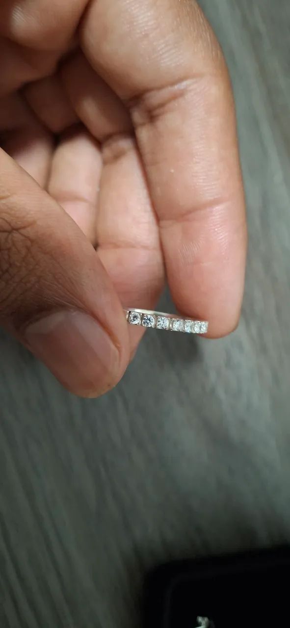 Vendo par de alianças prata 925 - Foto 2