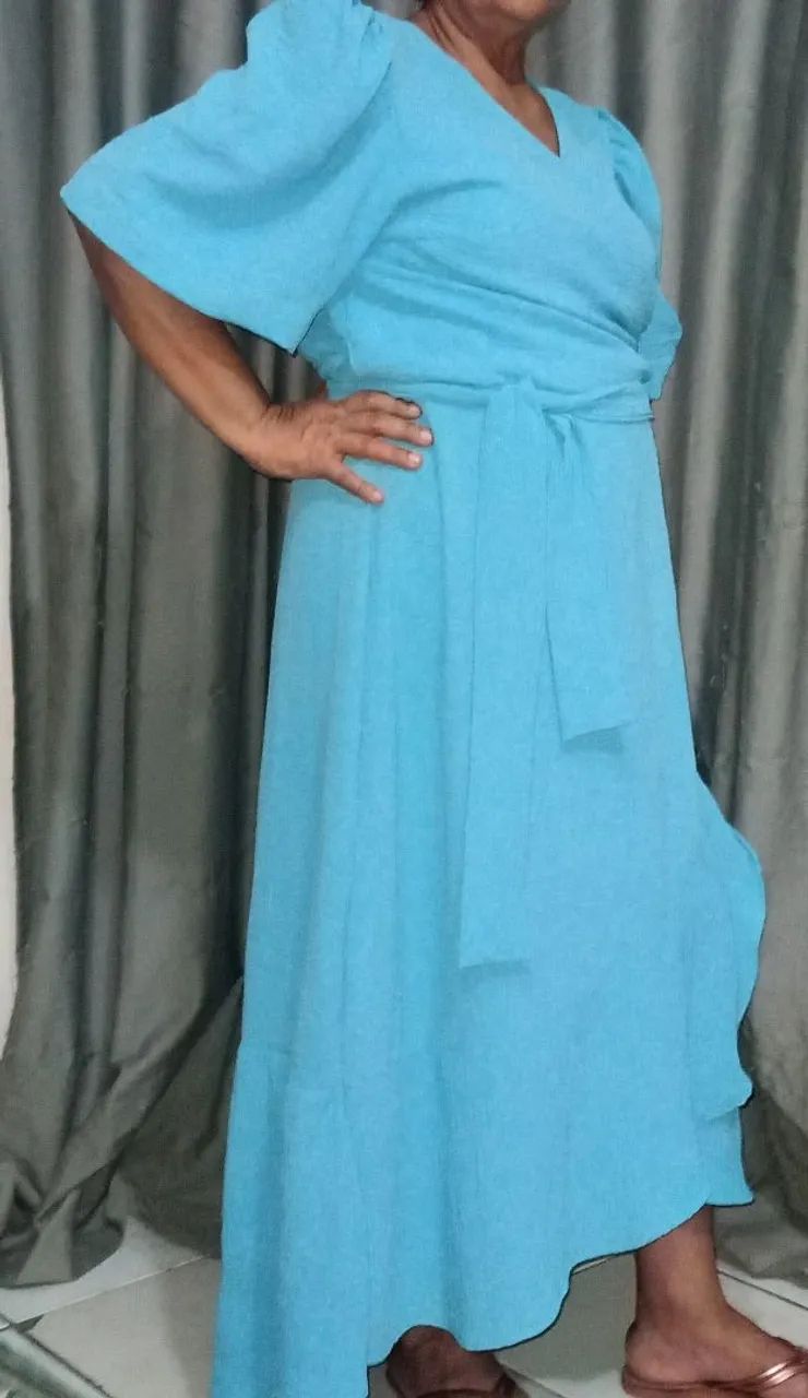 Vestido transpassado GG  - Foto 2