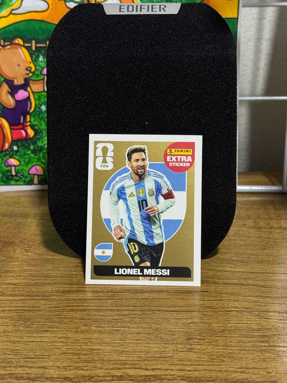 Figurinha Ouro Messi