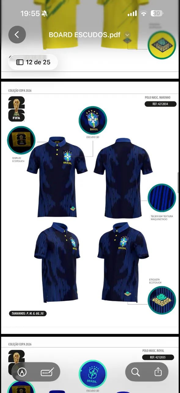 Camisas Polo Brasil 2026
