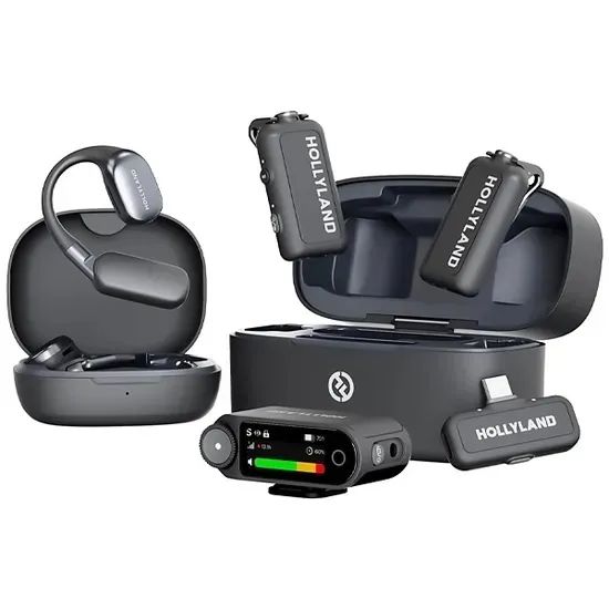 Microfone Sem Fio Hollyland Lark Max 2 Ultimate Combo - USB-C/Lightning - Foto 2
