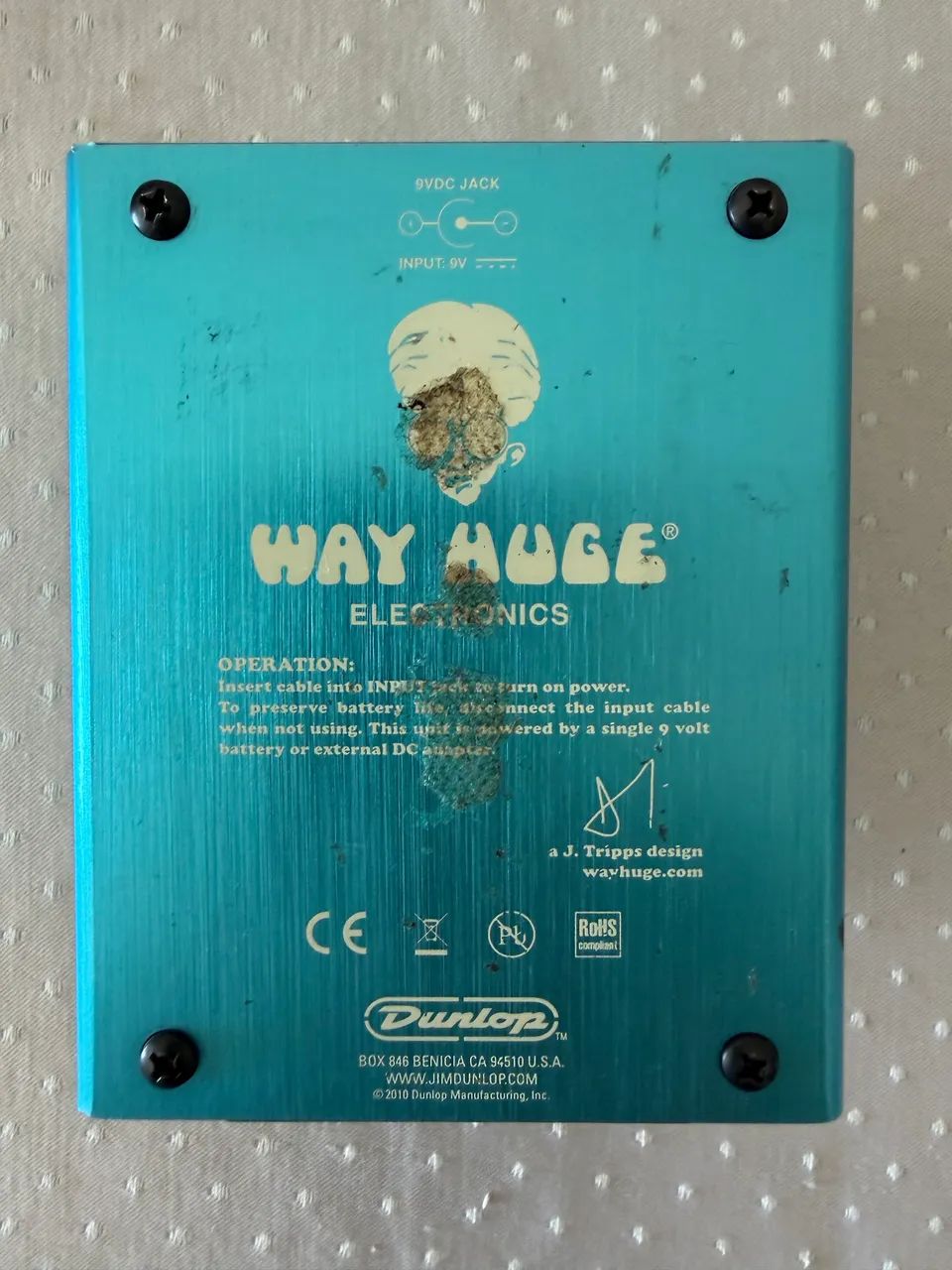 Delay Way Huge Aquapuss MKII MK2 John mayer - Instrumentos