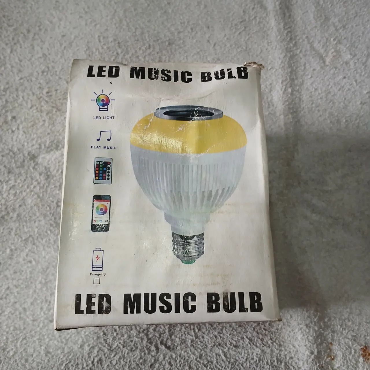 Lampada led com cauzaxde som bivolt  - Foto 5