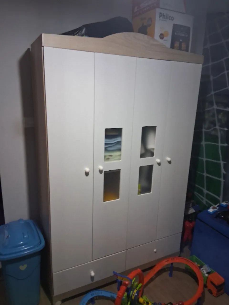 Guarda o roupa e  cômoda infantil - Foto 5