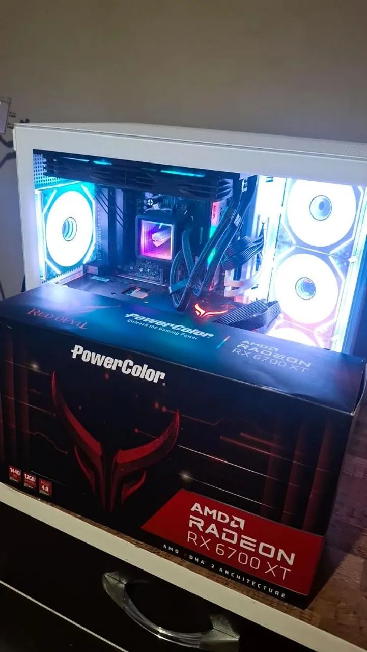 Pc gamer ryzen 5 7600x rx 6700 xt 12gb! - Foto 3