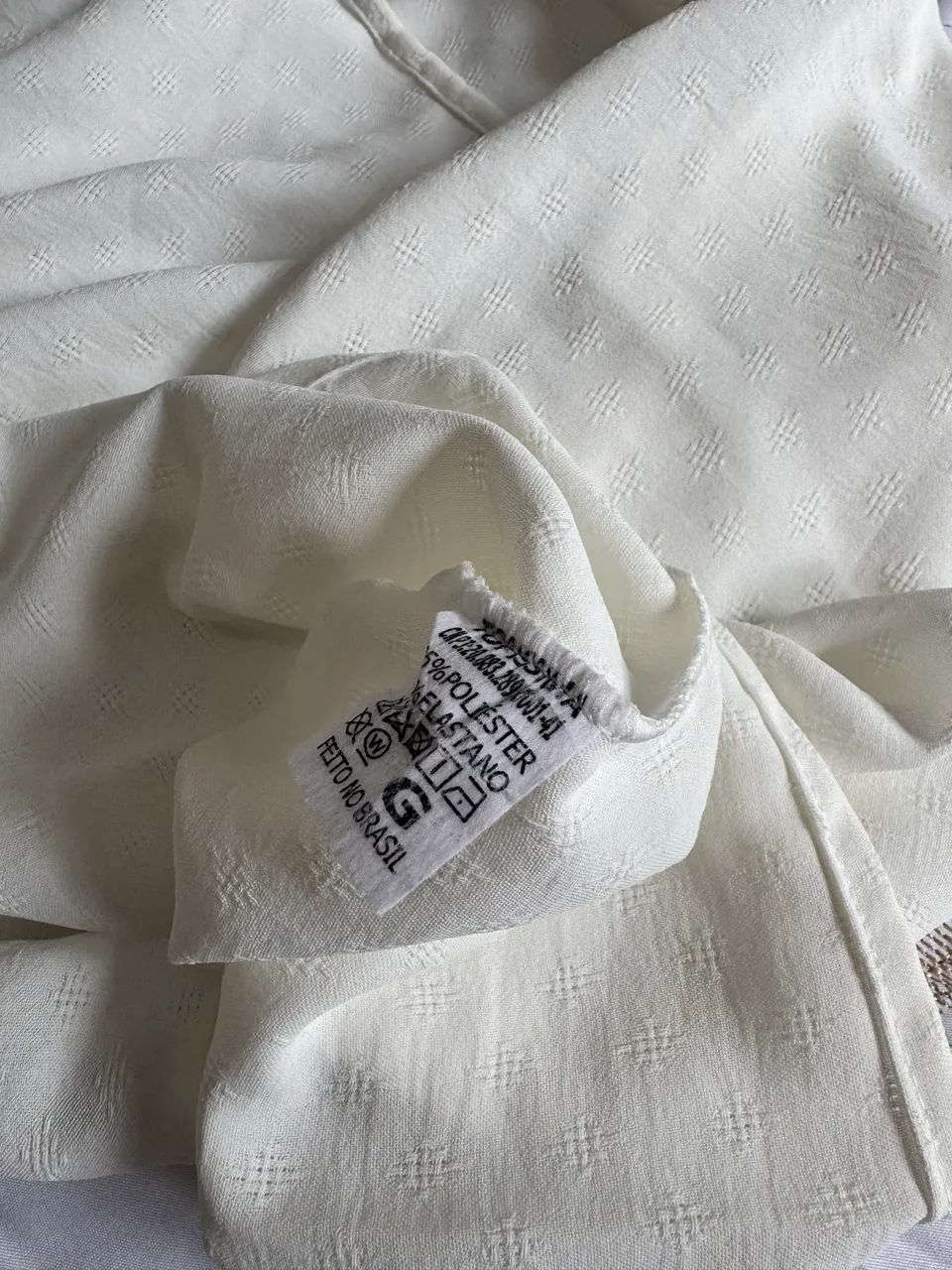 Bata offwhite tamanho G  - Foto 4