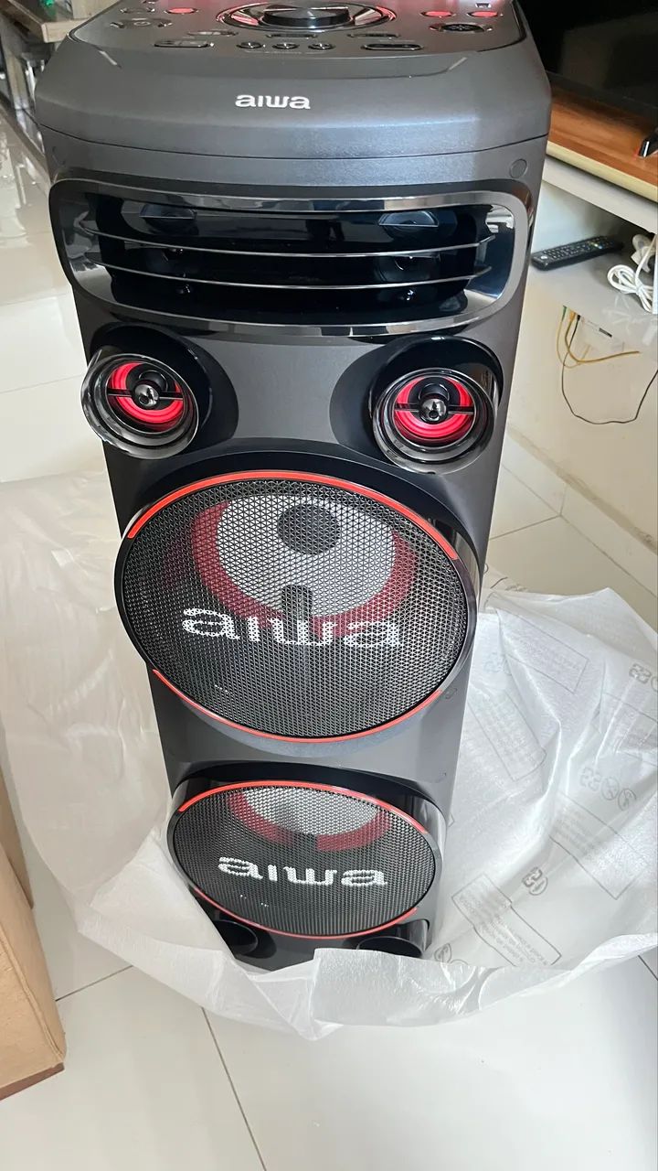 Caixa de som aiwa - Foto 2