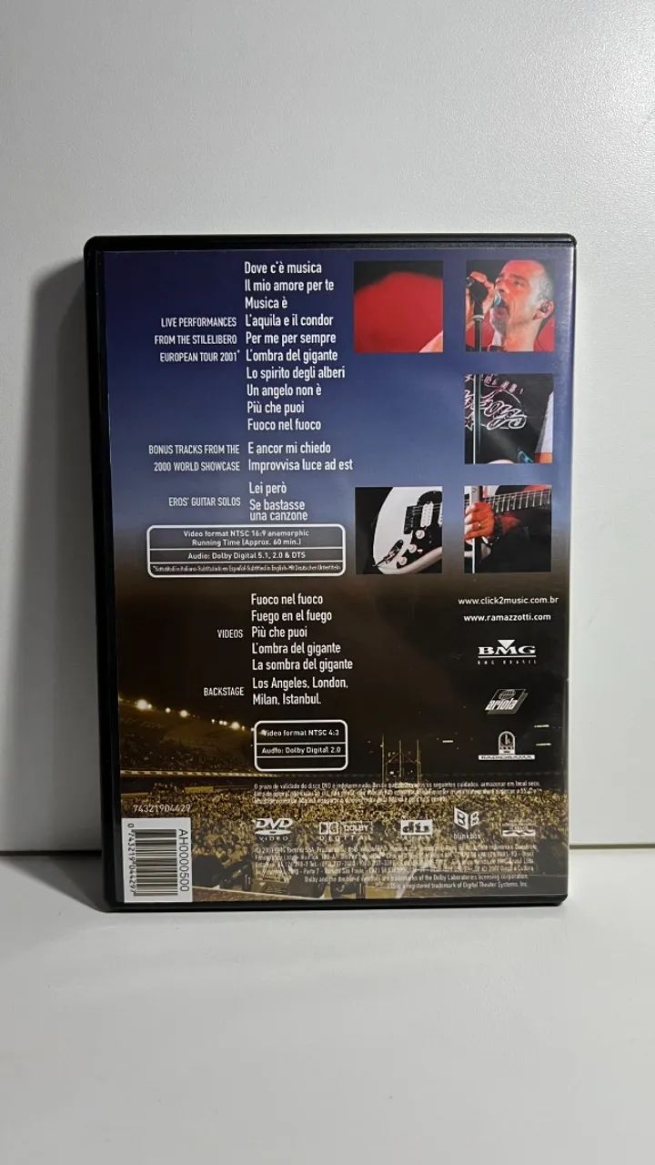 DVD - Eros Ramazzotti: Stilelibero - Foto 3