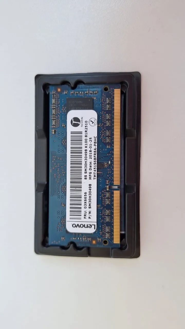 Memória Kingston original para notebook, modelo KVR16LS11/8 - Foto 2