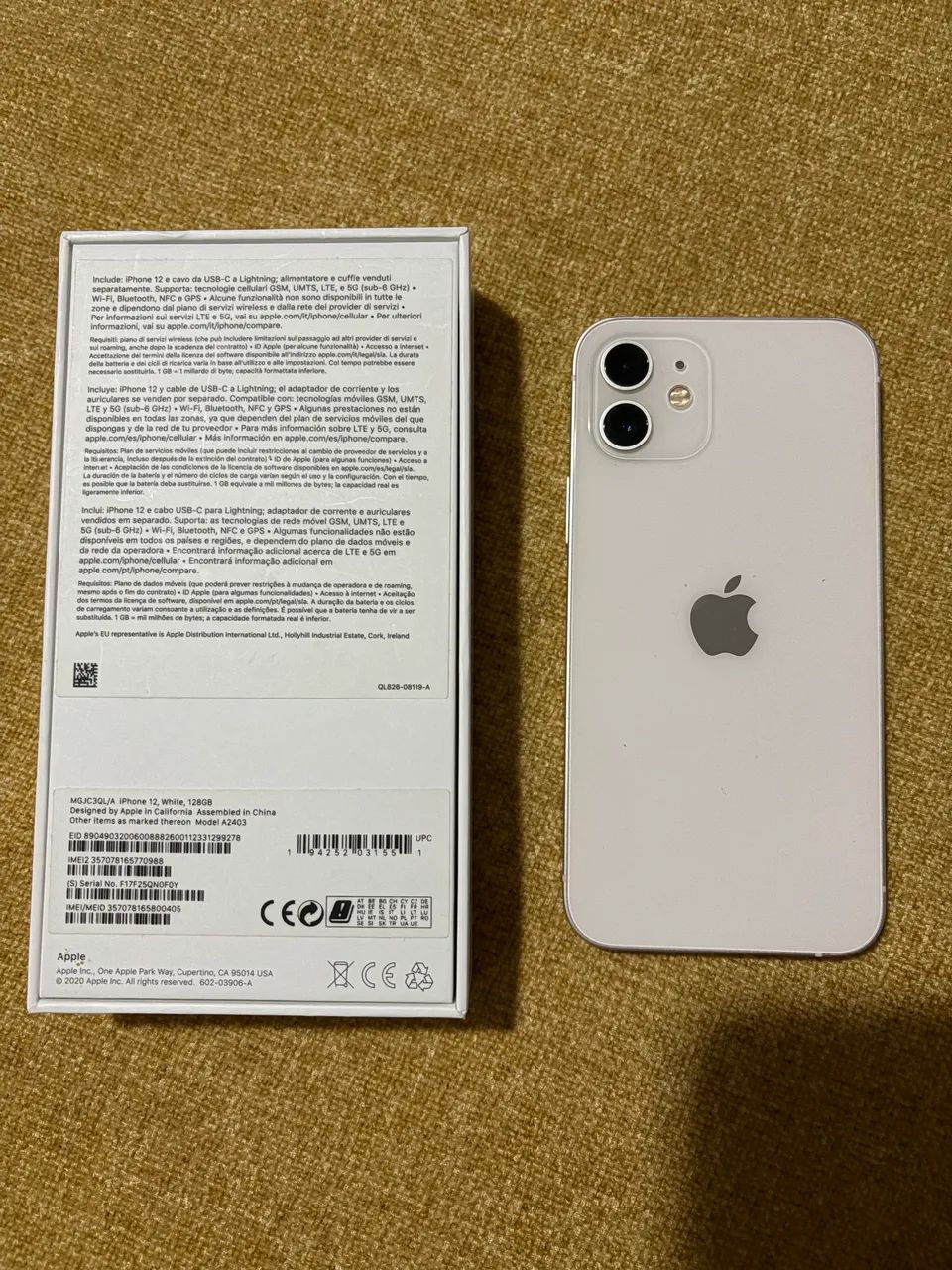 iPhone 12 128GB branco - Celulares e Smartphones - Brisamar, João