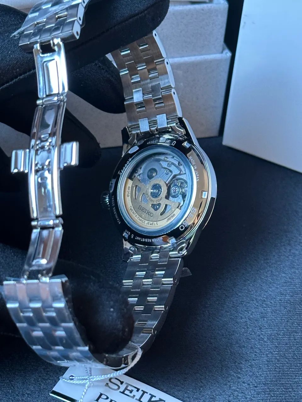 Relógio Seiko Presage Azul  - Foto 3