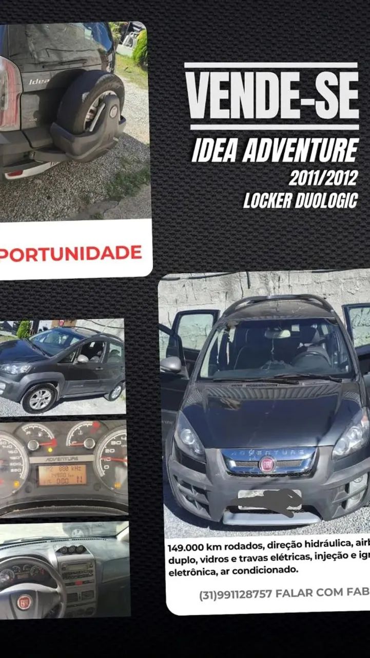 Fiat Idea Adv./ Adv.lock.dualogic 1.8 Flex 5P 2012 - Foto 2
