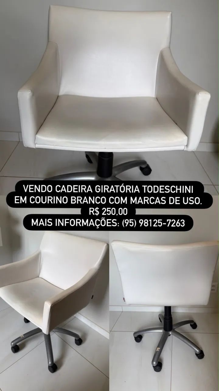 Cadeira giratória Todeschini