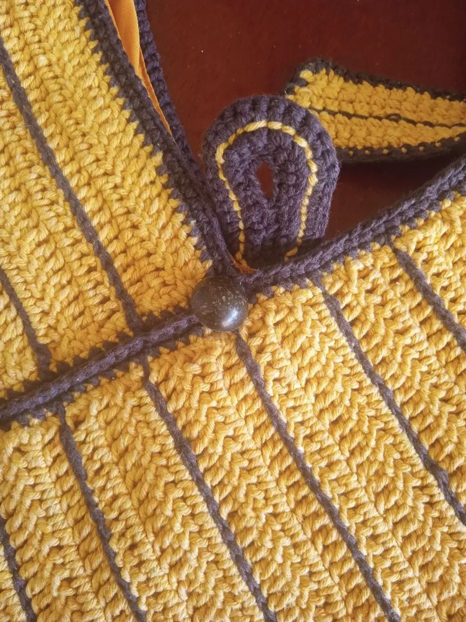 Bolsa de crochê artesanal - Foto 2