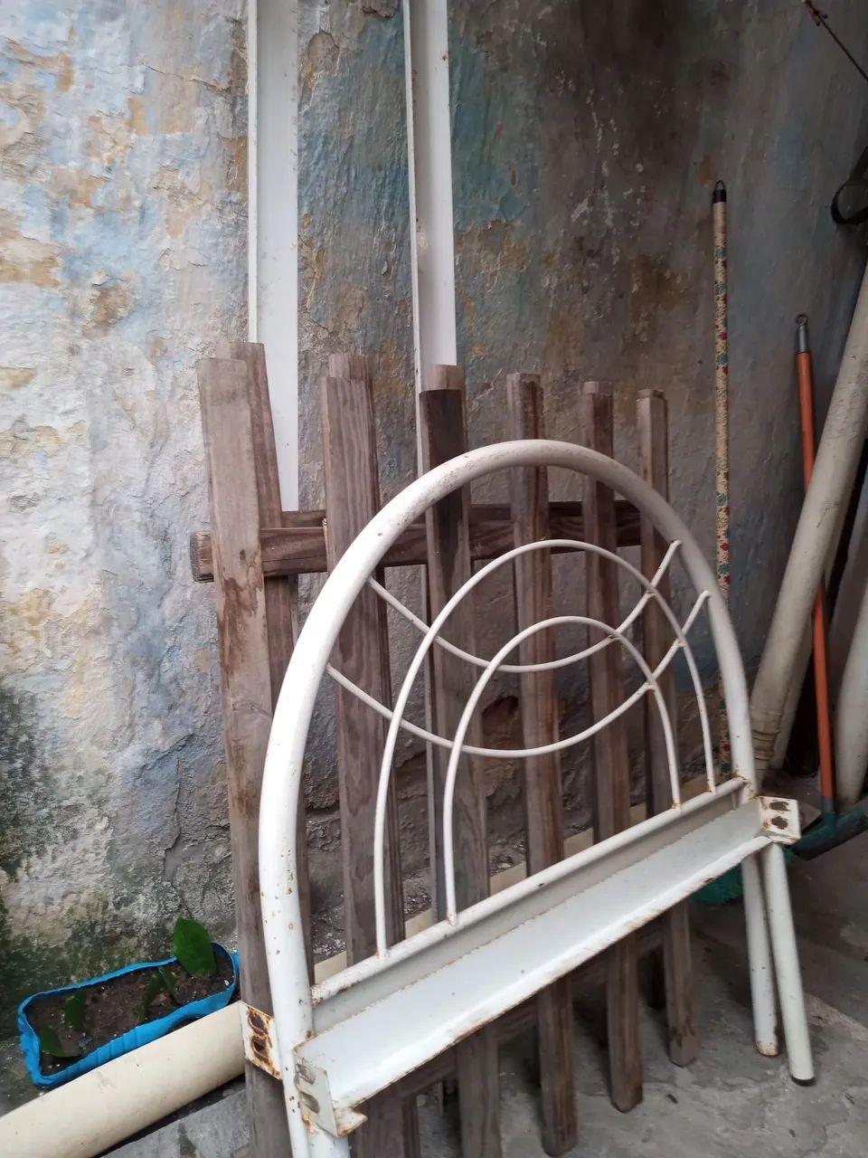 Cama de solteiro de ferro - Foto 2