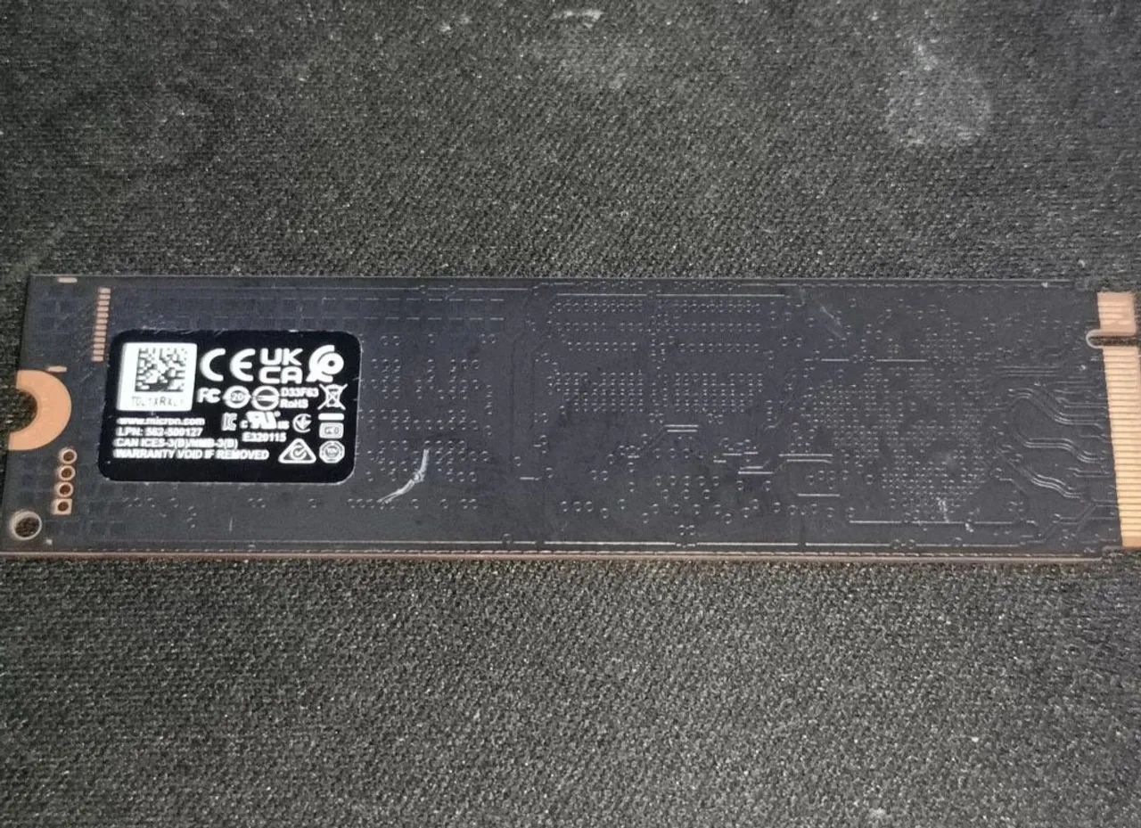 SSD nvme 2tb Micron - Foto 2