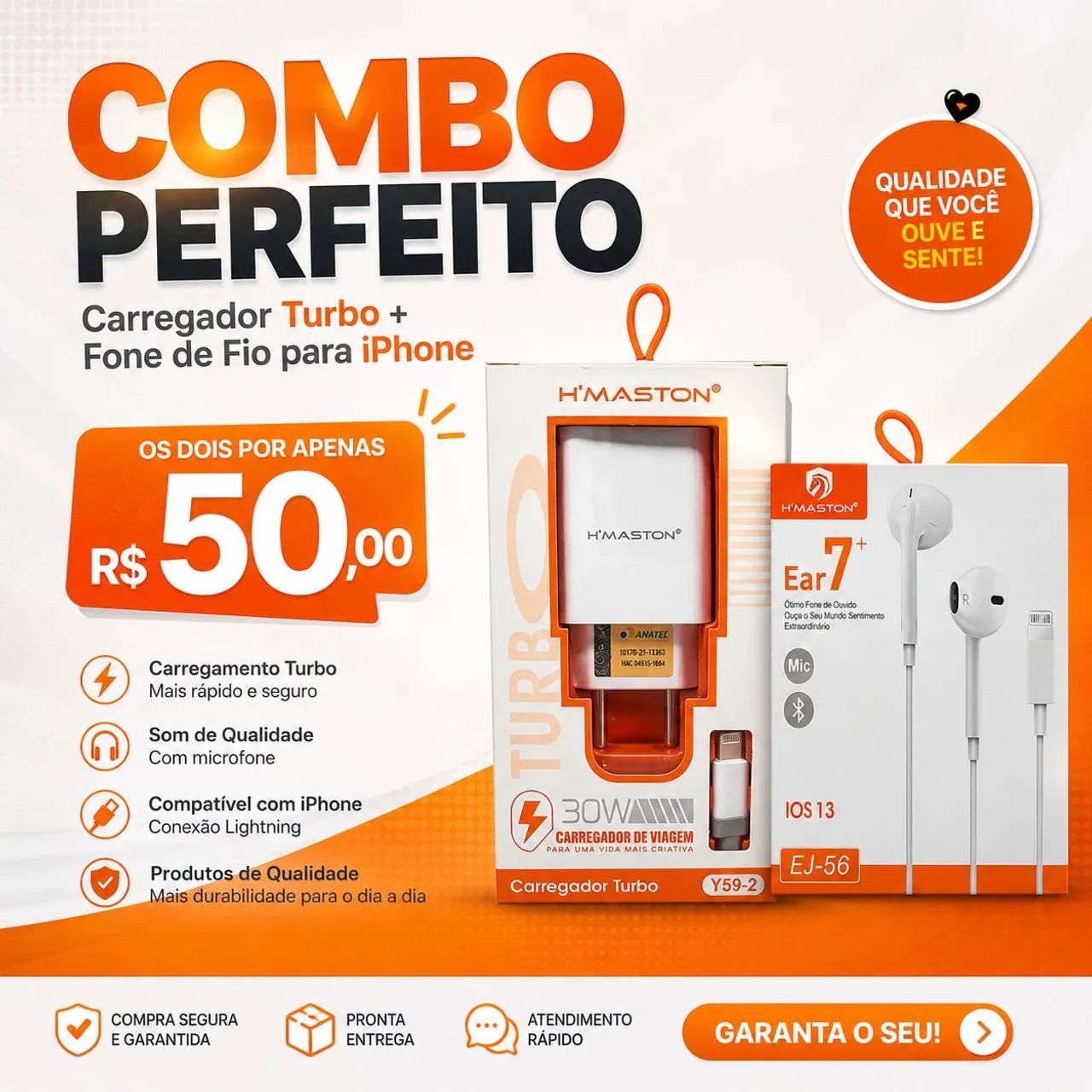 Carregador,fone - Foto 4