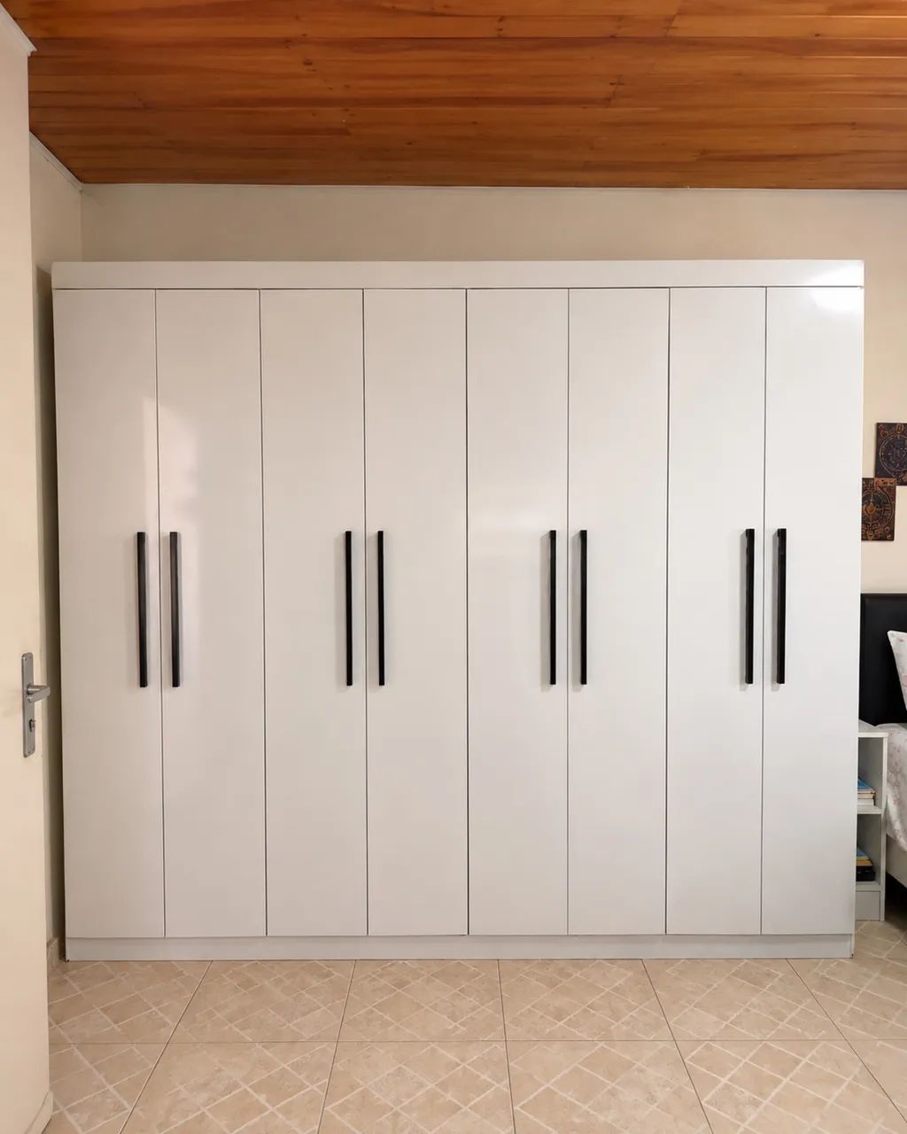 Guarda roupa casal Branco  - Foto 2