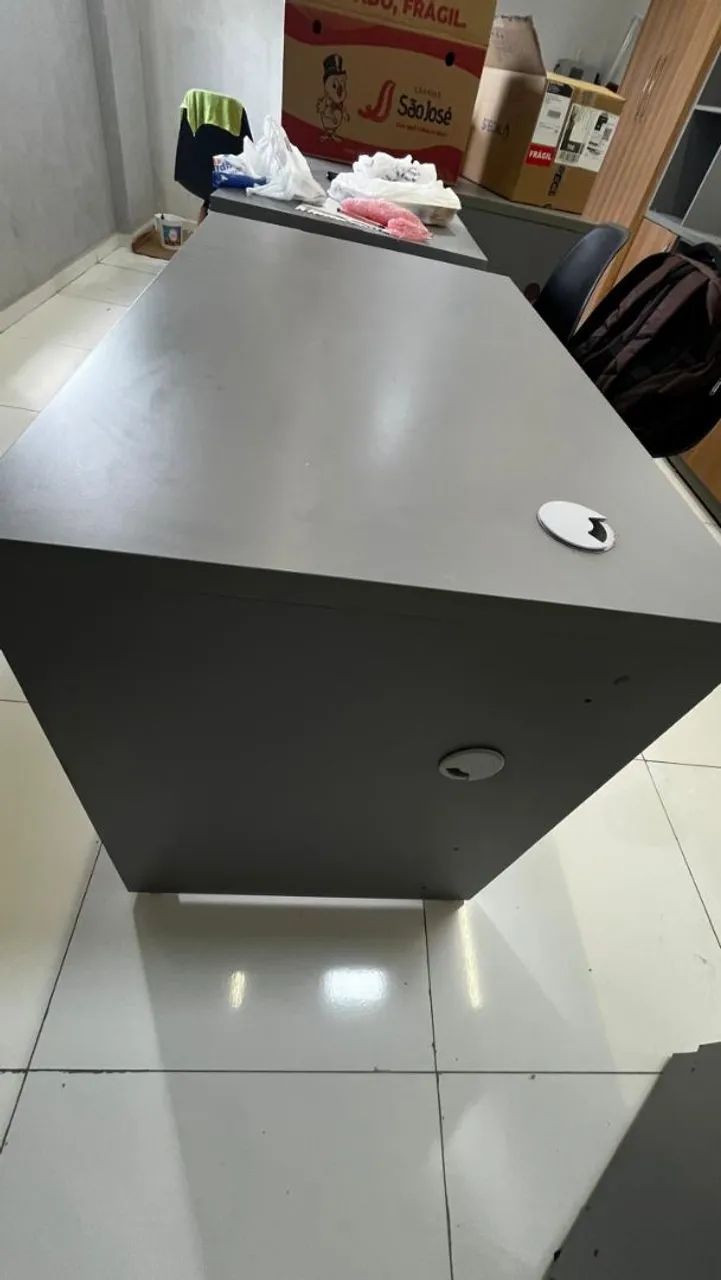 Mesa para escritório 1,3 m MDF - Foto 4