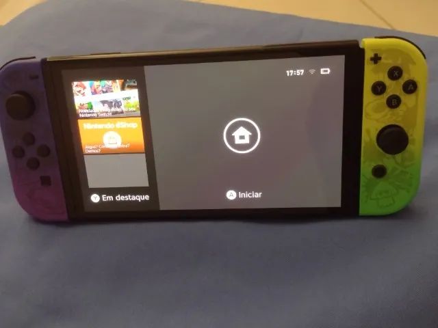 Nintendo Switch OLED edição Splatoon 3  - Foto 2