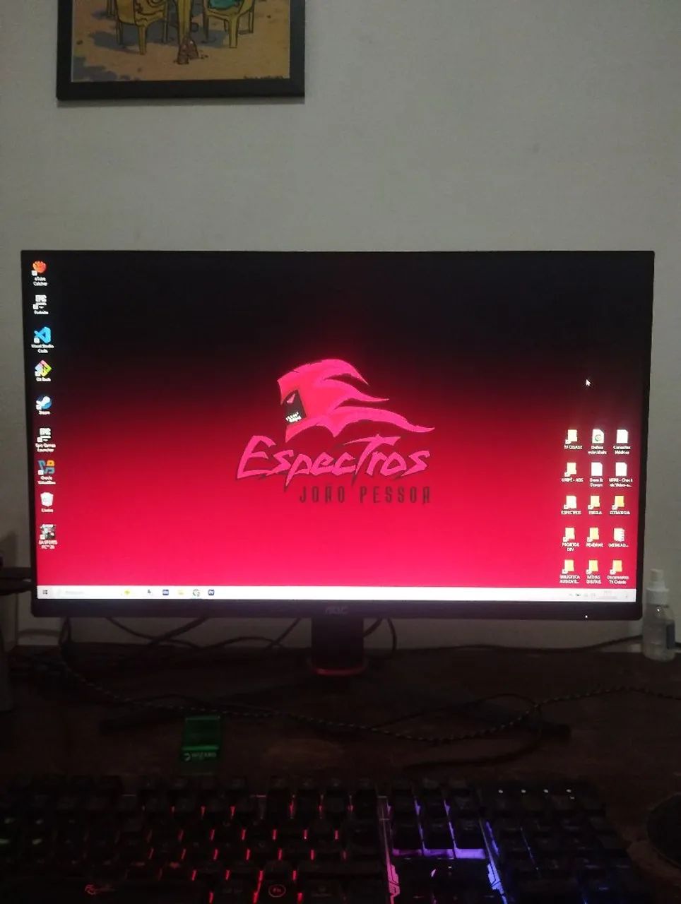 Monitor Gamer AOC Sniper 27'' 75hz IPS 1ms - Foto 3