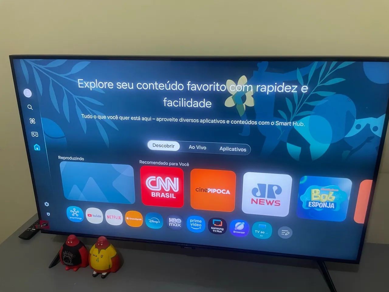 Vendo Smart TV Samsung 43 polegadas 4K UHD
