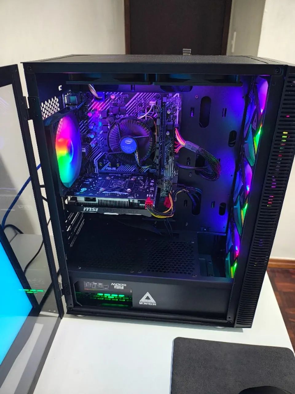 PC Gamer i5-10400F, MSI NVIDIA GTX 1650 Ventus XS 4GB GDDR6, 16GB