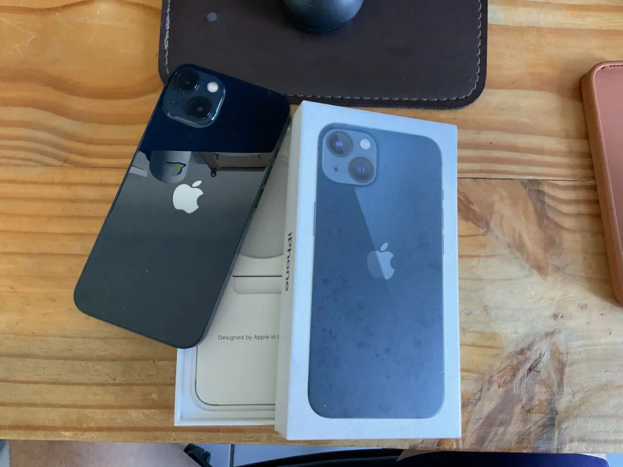 iPhone 13 128GB Impecável - Bateria 100% Original Apple (Troca Oficial) + Caixa e Nota