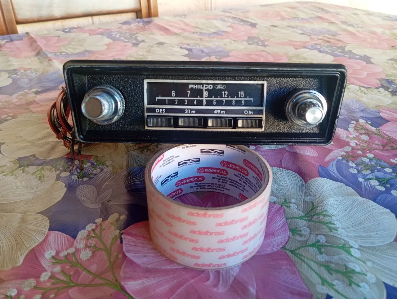 Rádio Original do carro Corcel funcionando! - Foto 2