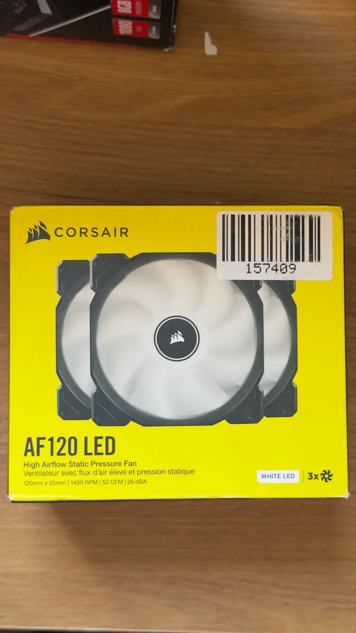 Corsair AF120 led branco