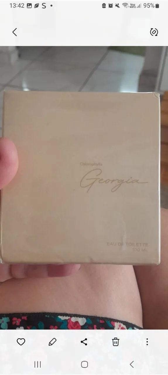 Perfume Georgia da Clorophila 