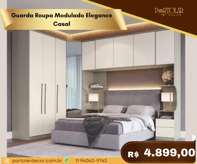 Dormitório modulado Elegance , à pronta entrega  - Foto 2